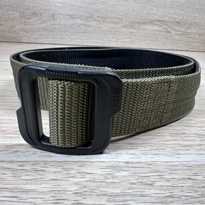 5.11 Tactical Belt Double Duty 2XL 44-46" Green Black - Picture 1 of 4