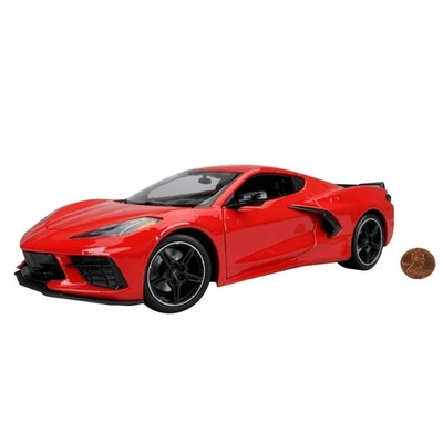 Vehículo Chevrolet Corvette C8 Stingray Maisto 531447 1:18 Foto 1 de 4