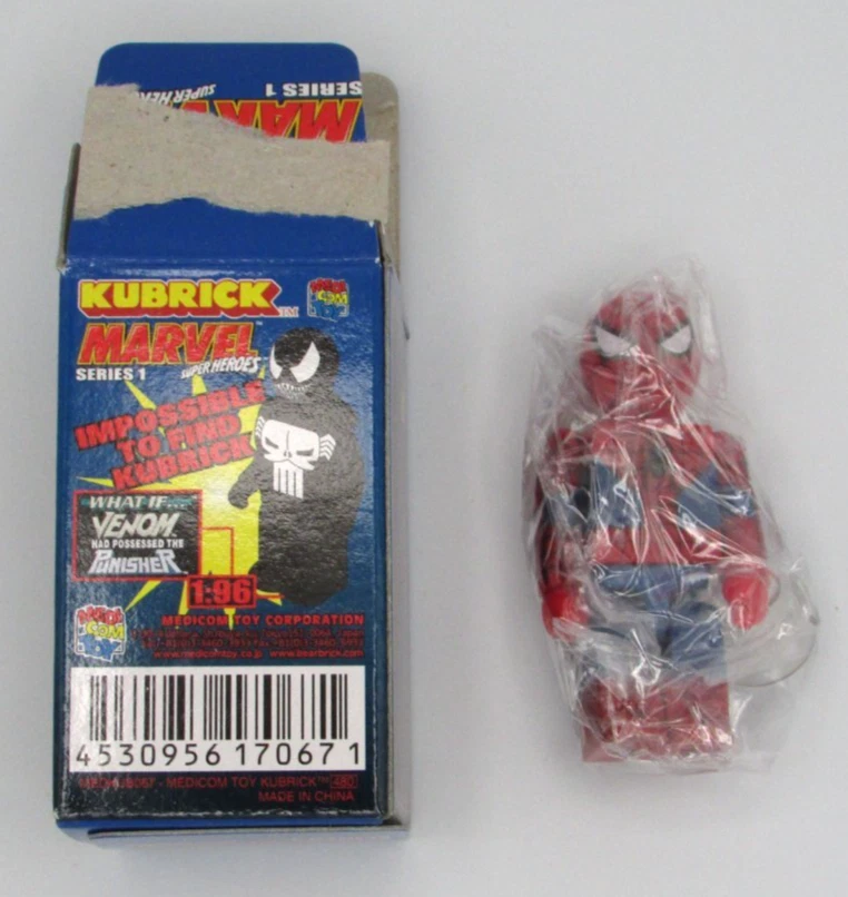 MEDICOM KUBRICK MARVEL SUPERHÉROES SERIE 1 SPIDER-MAN SELLADO DE FÁBRICA SIN ABRIR Foto 1 de 2