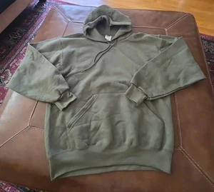 M.J. Soffe Mens Medium Olive Green Hoodie NEW - Picture 1 of 2