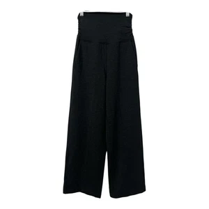 Lululemon Take It Easy Pant Women’s 2 Heather Gray Black Wide Leg Stretch W5AZGS - Picture 1 of 12