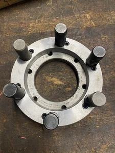 Buck C-215 Set Tru Adapter Plate Buck Lathe Chuck, D1-8 Mount spindle CamLock - Picture 1 of 10