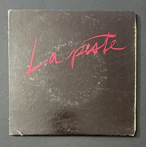 LA PESTE Better Off Dead Original 1978 Vinyl Record 7" 45 Picture Sleeve Black - Imagen 1 de 2