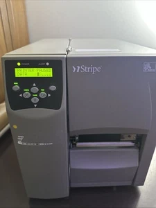 Zebra Model: S4M Stripe Thermal Label Barcode Printer USB PN: S4M00-2001-0100T - Picture 1 of 6