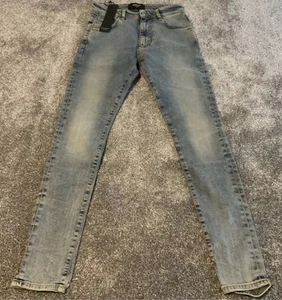 Represent Distressed Hem Jeans Size 28” Waist New With Tags - Picture 1 of 14