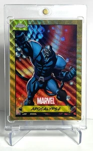 2024 Topps Marvel Chrome Apocalypse Gold Wave Rare  Limited to only 50🔥🔥 - Picture 1 of 2