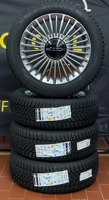 4 Winterräder Fiat 500 Elektro  195/55 R 16 91H Fulda  1693188880 - Bild 1 von 4