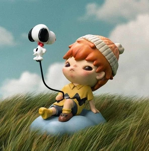 Figurina POP MART Hirono x Snoopy, Giocattoli per Mordern Arte da Collezione Sigillata - Foto 1 di 10