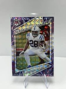 Jonathan Taylor 2021 Panini Mosaic Purple Prizm - Imagen 1 de 2