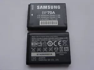 Batterie Original Samsung BP70A BP-70A Original Akku Batterie ST77 ST66 - Bild 1 von 1