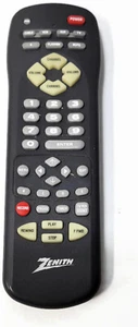 Repuesto de control remoto Zenith MBC4430 negro buen estado funciona - Imagen 1 de 2