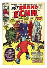 NOT BRAND ECHH #1 5.0 JACK KIRBY ART SILVER AGE OW PGS 1967