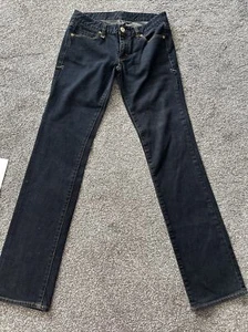 Armani Exchange Damen blau Stretch Jeans Größe 6, Taille 27"/Bein 31"... Neu - Bild 1 von 11