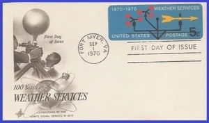 USA4 #UX57 U/A ARTCRAFT FDC   Weather Vane - Bild 1 von 1