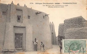 Mali - TIMBUKTU - Houses built from sun-dried clay (Banko) - Publ. Fortier 374 - - Picture 1 of 2