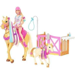 NUEVO MATTEL Barbie Caballo con accesorios GXV77 - Imagen 1 de 1