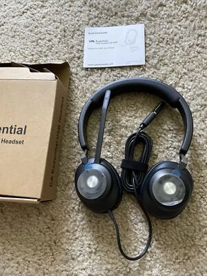 Fone de Ouvido USB Essential CYBER ACOUSTICS HS-2000 CA - Imagem 1 de 4