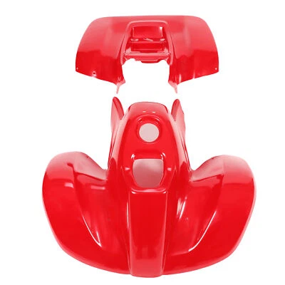 Guardabarros ABS rojo delantero+trasero con hardware para Honda Sportrax 90 TRX90 1993-2005 Foto 1 de 4
