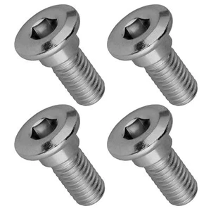 4 Front Wheel Disc Stud Screw Bolt For Yamaha Kodiak 400 YFM400 2X4 4X4 1999-04 - Picture 1 of 7