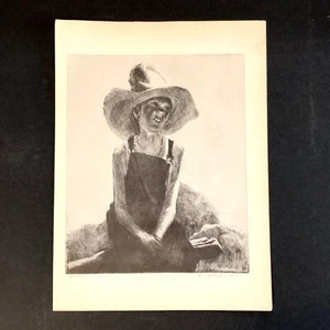 John E Costigan "Jackie" Art 1930s Print Treasury Collection Sketch Vintage - Picture 1 of 11