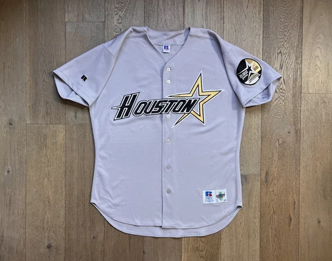 Rare Houston Astros Craig Biggio Jersey 35th Anniversary Russell Athletic Alt Cover