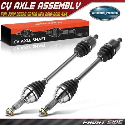 2x Conjunto de eje CV delantero izquierdo y derecho para John Deere Gator HPX 2010-2012 4X4 Foto 1 de 4
