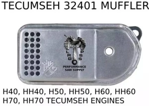 32401 TECUMSEH MUFFLER FITS HH40, H50, HH50, H60, HH60, H70, HH70, TROY BILT - Picture 1 of 1