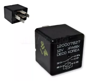 918-Vauxhall Opel (2012-2018) 5-Pin Noir Relais 120007827 12V Deco Corée - Picture 1 of 7