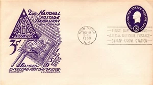 Scott U534 - 3 Cents Washington - Staehle FDC - Unaddressed - Picture 1 of 1