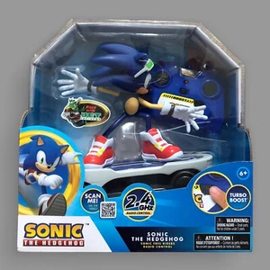 Electric Sonic The Hedgehog RC Racing Car w/ Turbo Boost! SEGA - VERY RARE! - Picture 1 of 3