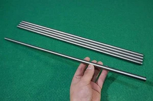 Barra redonda de 11 mm diapositivas titanio 6al-4v .433"" x 20"" Ti grado 5 varilla de aleación de metal 5 piezas - Imagen 1 de 4
