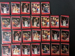 Detroit Pistons - 1993-1994 Panini NBA Sticker Lot - 26 Stickers - Imagen 1 de 6