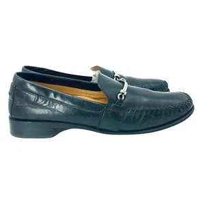 Cole Haan Horsebit Damen-Halbschuhe Größe 8,5 AA schwarzes Leder - Bild 1 von 10