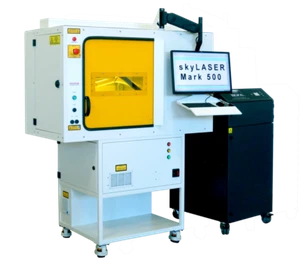 Laserbeschrifter Lasergraviermaschine Metall u. Kunststoff Präzisions Achsen 50W - Bild 1 von 9