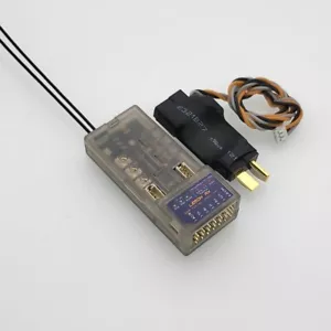 LEMON RX ® 7 Channel Gen 2 GYRO/VARIO Telemetry Receiver. Deans-Plug DSMX/DSM2 - Picture 1 of 3