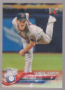 2018 Topps #129: Chris Sale LEAGUE LEADERS - Picture 1 of 1