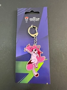 AFC ASIAN FOOTBALL CUP QATAR 2023 - Mascot Freha Keychain - Official licensed - Picture 1 of 4
