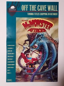 Mr. Monster Attacks 1989 Dorman Gilbert Gibbons Tundra Comic PROMO Poster 17x11" - Picture 1 of 9