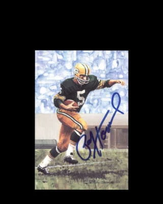 Paul Hornung JSA Coa Signed HOF Goal Line Art Card GLAC Autograph - Image 1 of 3