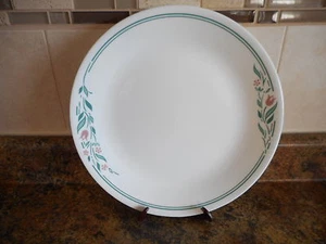 Corelle ROSEMARIE Design Pattern 10-!/4" White Dinner Plate Excellent Condition - Picture 1 of 2