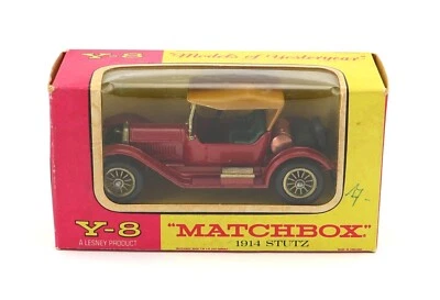 Matchbox Models of Yesteryear Y-8 Stutz 1914 1:48 OVP TOP - Bild 1 von 3