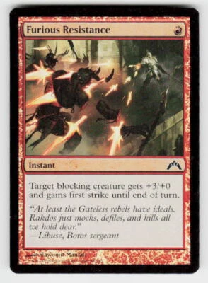 Gatecrash #93 Furious Resistance FOIL - Image 1 of 2