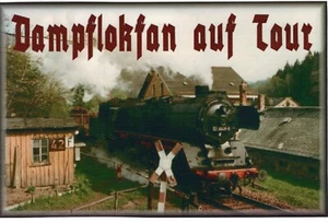 Aufkleber Dampflok 50 3648 Dampflokfan auf Tour - Bild 1 von 1