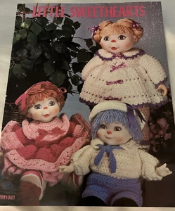 Leisure Time Publishing Little Sweetheart Crochet Patterns Vintage 1984 - Picture 1 of 3