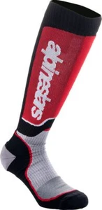Calcetines Alpinestars Mx Plus Rojo Blanco Negro - Imagen 1 de 2