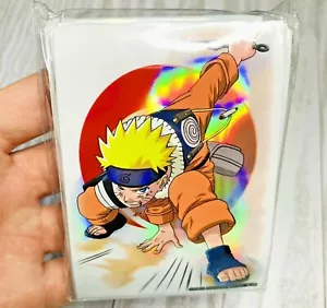 Naruto White 50x Maniche per carte collezionabili anime pellicola olografica confezione CCG 2002 - Foto 1 di 4