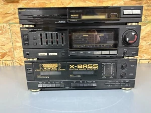 Sharp SC-6900 Stereo Synthesizer Tuner Dual Cassette AM/FM Receiver - Picture 1 of 7