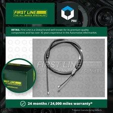Handbrake Cable FKB1864 First Line Hand Brake Parking 7700424470 7700424924 New
