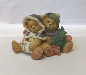 Cherished Teddies:Cheryl and Carl "Wishing You a Cozy Christmas" 141216 - Picture 1 of 4