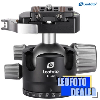 Leofoto LH-40LR Ball Head with LR-50 Lever Release Clamp | Arca Compatible - Image 1 of 4